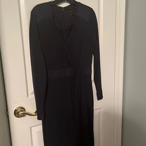 Ann Taylor blue knit dress